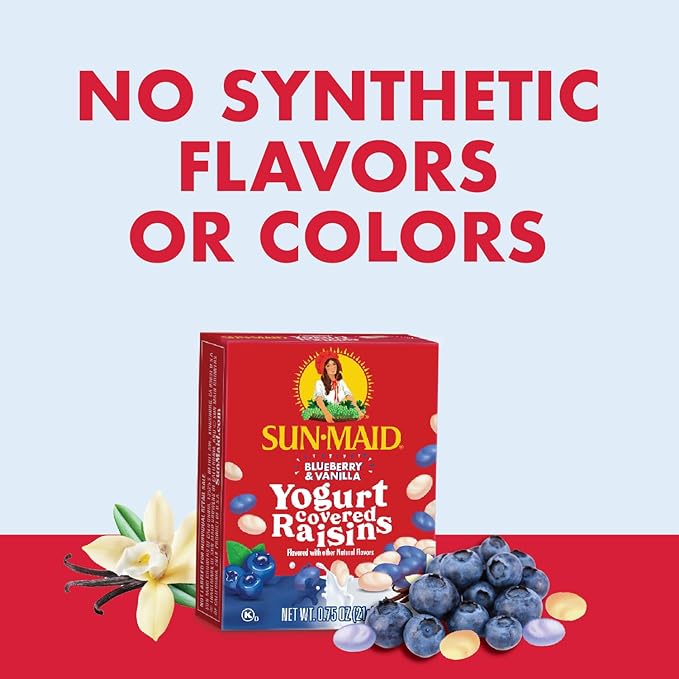 Sun-Maid Blueberry & Vanilla Yogurt Coated Raisins