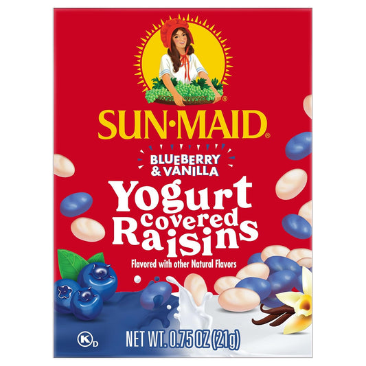 Sun-Maid Blueberry & Vanilla Yogurt Coated Raisins