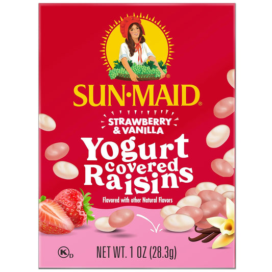 Sun-Maid Strawberry & Vanilla Yogurt Coated Raisins